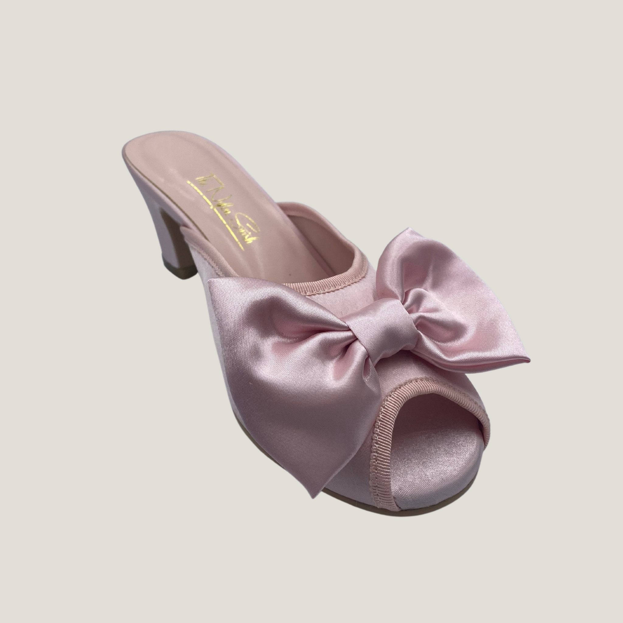 Boudoir Slippers in Blush